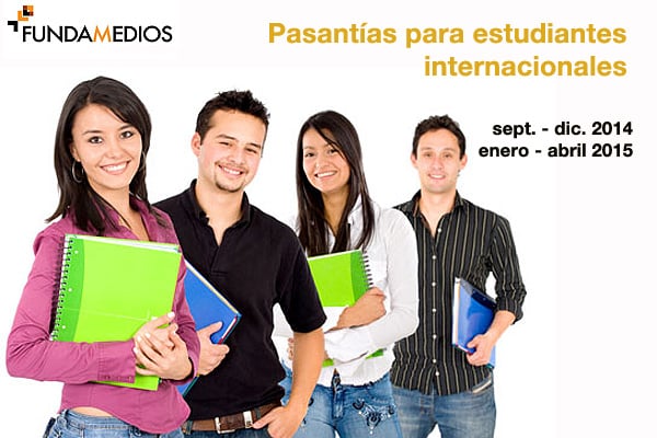 Fundamedios abre convocatoria para pasantías dirigidas a estudiantes internacionales