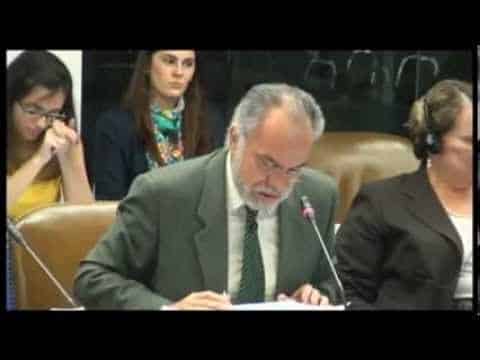 Audiencia en la CIDH sobre libertad de expresión y asociación en Ecuador (octubre 2013)