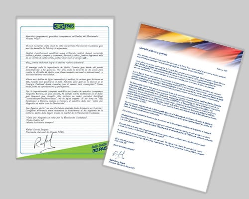 El medio también es el mensaje revolucionario: las cartas de Rafael Correa a Quito