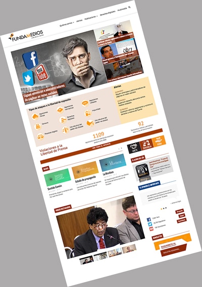 Fundamedios rediseña su portal para el monitoreo en tiempo real de las agresiones contra medios y periodistas