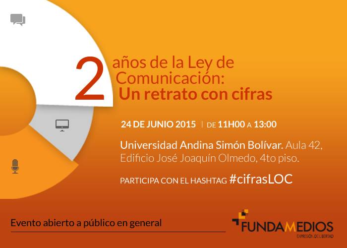 ¿A quién sirve la Ley de Comunicación? Expertos debatirán sobre los dos años de la normativa