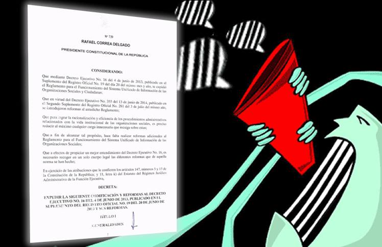 Organizaciones exigen derogatoria de decretos que violan la libertad de asociación