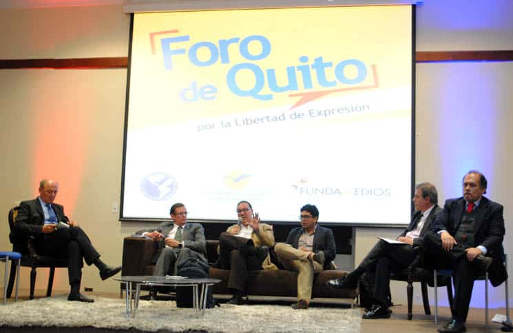 Organizaciones internacionales abogan en Washington por la situación de la libertad de prensa en Ecuador