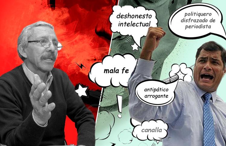 Diego Oquendo, uno de los periodistas más insultados en los últimos años