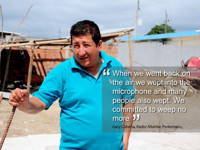 Do not let their voice break down: Stories in pictures