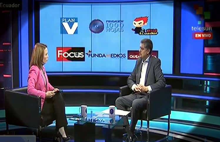 Gobierno ecuatoriano monta operación a gran escala contra medios digitales