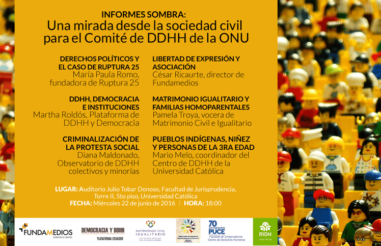 Organizaciones hacen públicos los informes que enviaron al Comité de la ONU