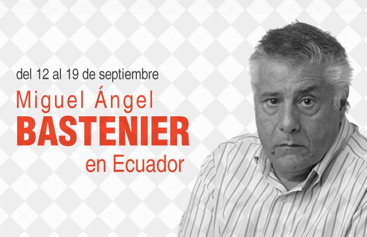 Miguel Ángel Bastenier en Ecuador