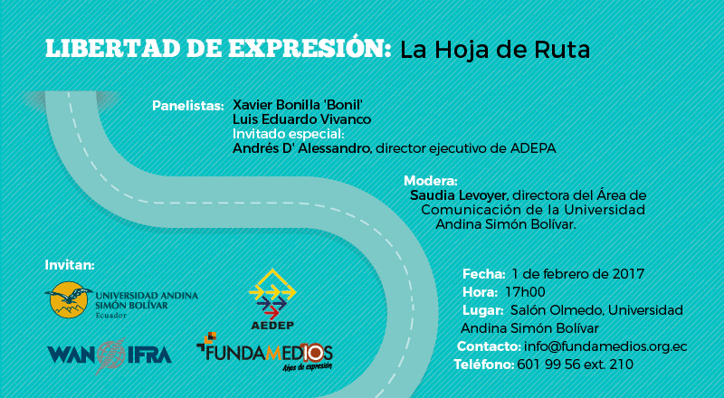 Libertad de Expresión: La Hoja de Ruta en un foro público