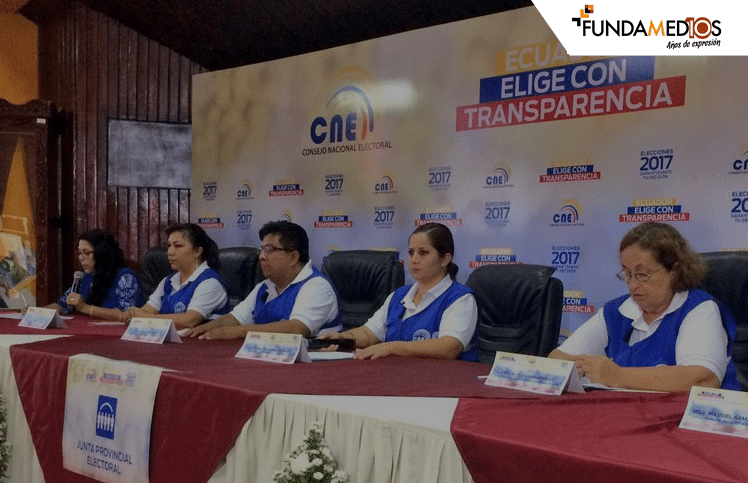 Fundamedios exige a las autoridades transparencia en la información sobre los resultados de las elecciones y pide que no se criminalice la protesta social