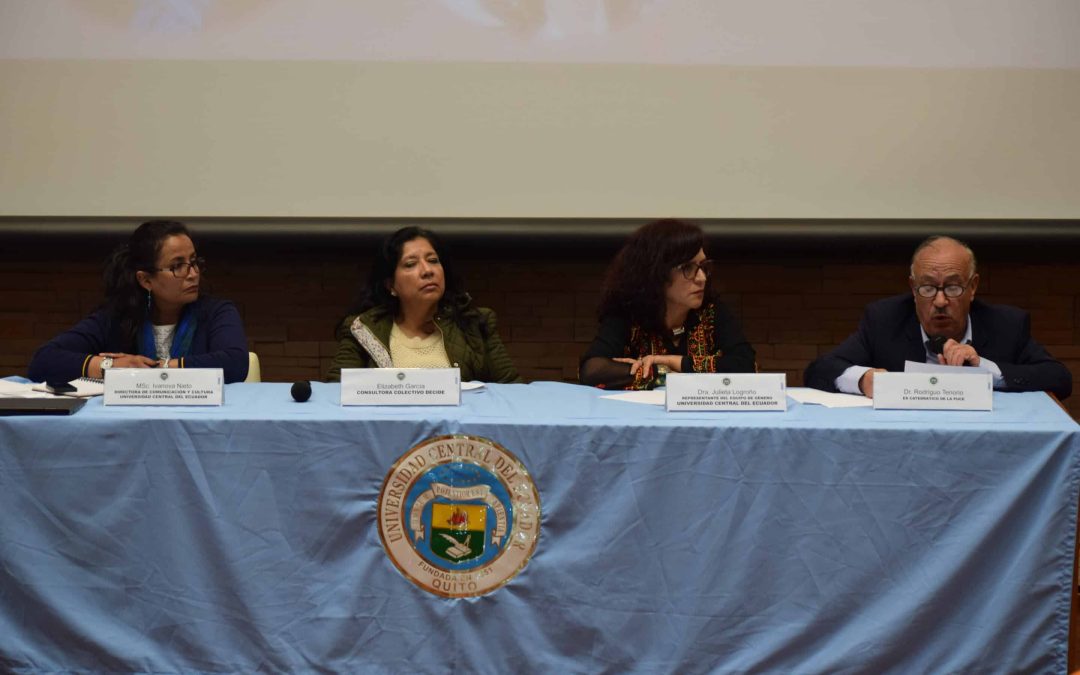 Foro público: Análisis del discurso sexista desde el poder generó reflexión en la ciudadanía