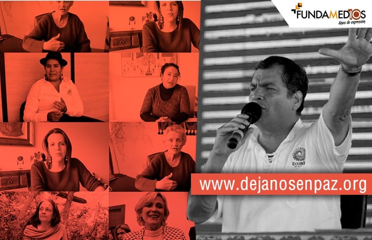 Rafael Correa: un régimen que estigmatiza a las mujeres cada sábado