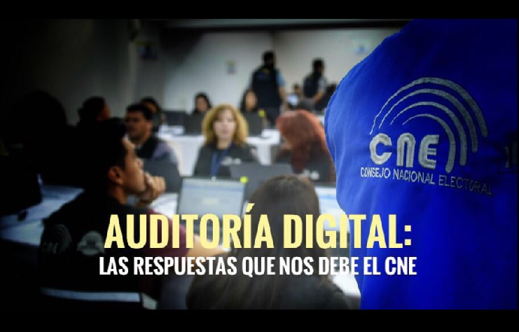 Auditoría digital: las respuestas que nos debe el CNE
