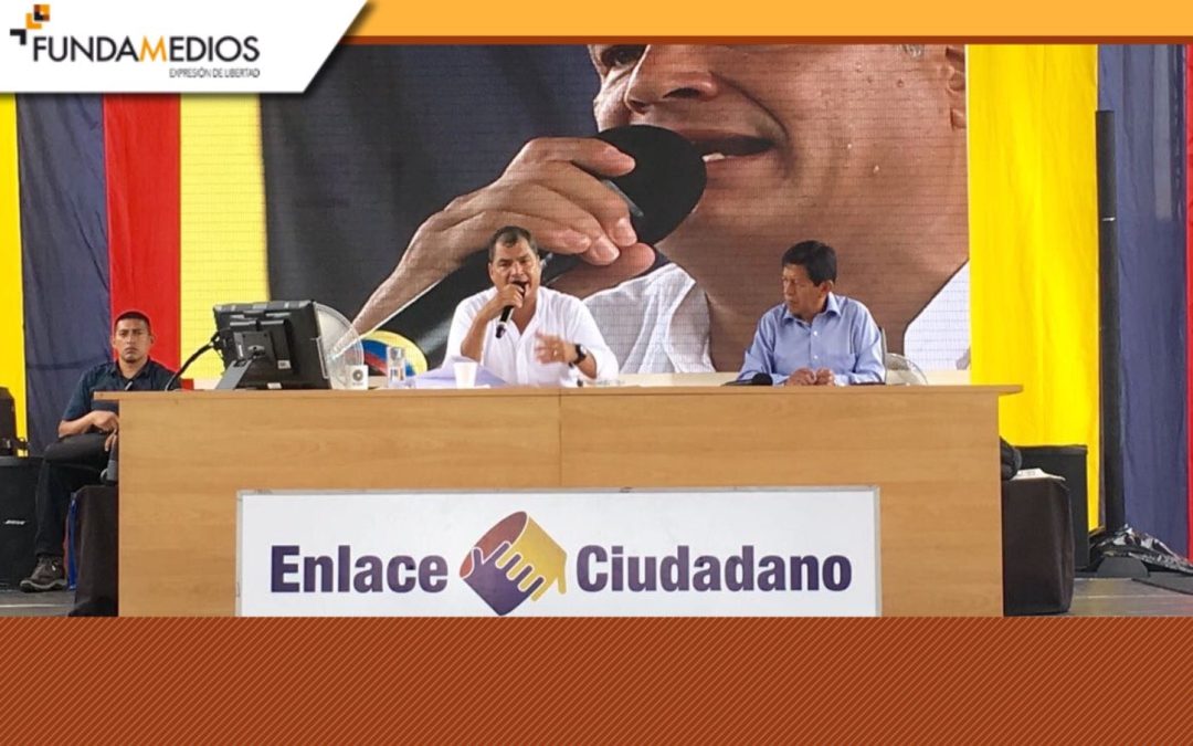 Fundamedios condena y alerta sobre la inaceptable amenaza del Presidente a PC, Cedatos, Ecuavisa al tratar de hacerlos responsables de “lo que pueda pasar” en las calles