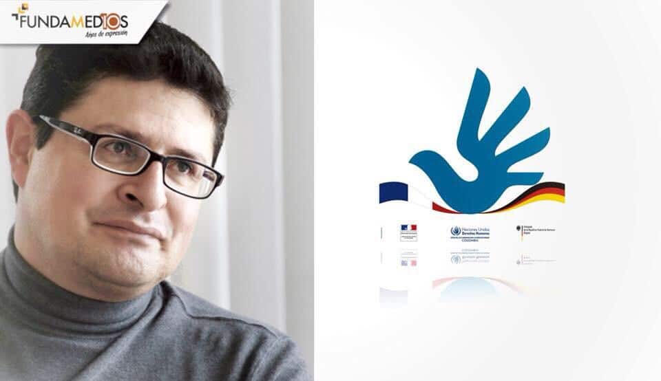 El director de Fundamedios recibe el premio Franco-Alemán de DDHH y Estado de Derecho