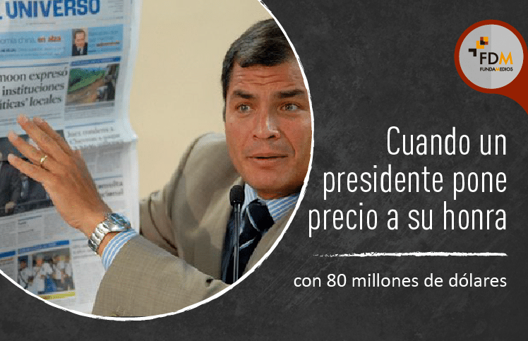 Cuando un Presidente puso precio a su honra con USD 80 millones