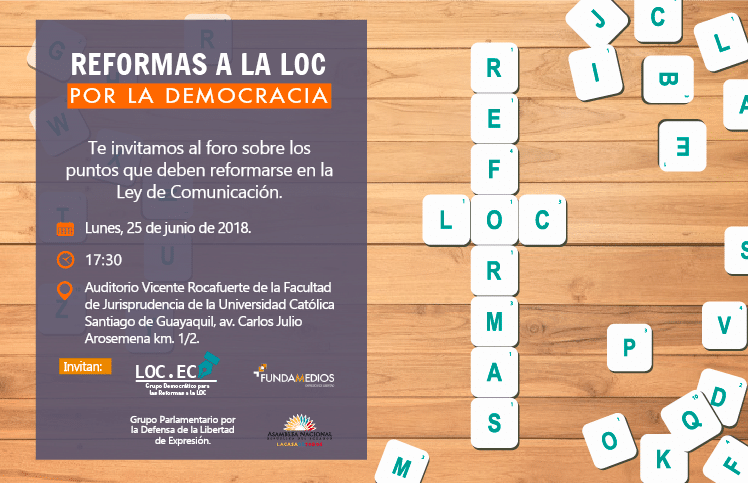 Guayaquil debatirá las reformas a la LOC