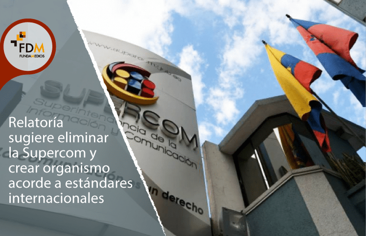 Relatoría sugiere eliminar la SUPERCOM y crear organismo acorde a estándares internacionales