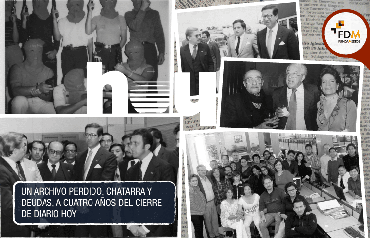 Archivos inaccesibles, chatarra y deudas, a cuatro años del cierre de diario Hoy