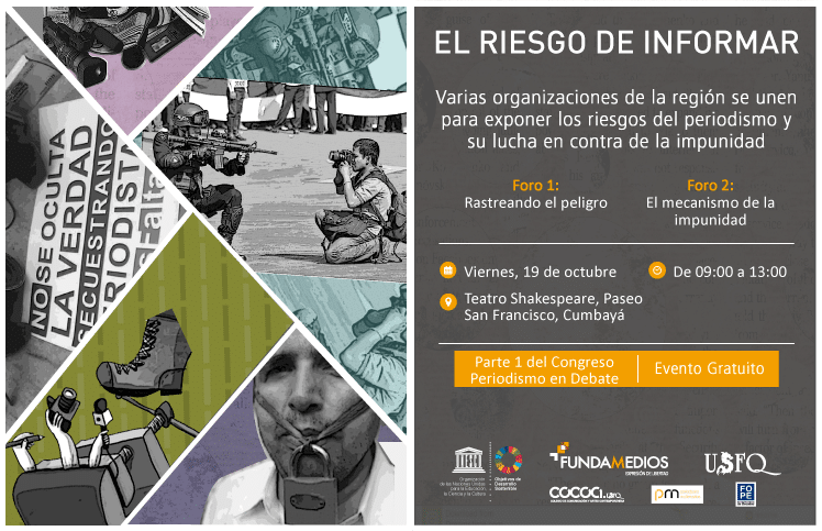 FUNDAMEDIOS organiza foro para reflexionar en torno al riesgo de informar