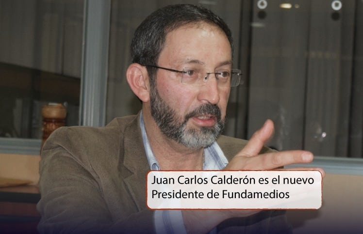 Juan Carlos Calderón es el nuevo Presidente de Fundamedios