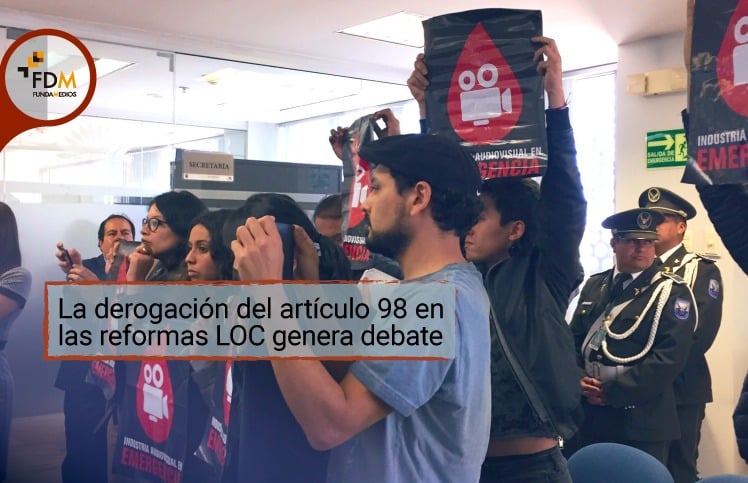 La derogación del artículo 98 en las reformas LOC genera debate