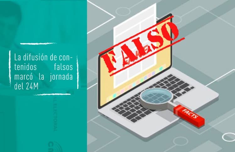La difusión de contenidos falsos marcó la jornada del 24M