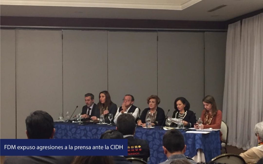 FDM y 37 organizaciones expusieron ante la CIDH violaciones a los DDH
