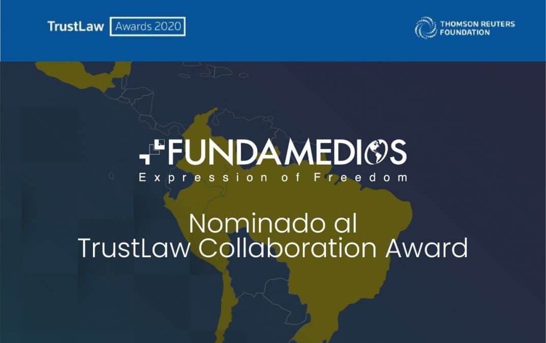 FUNDAMEDIOS ES NOMINADO PARA UN PREMIO DE LA FUNDACIÓN THOMSON REUTERS