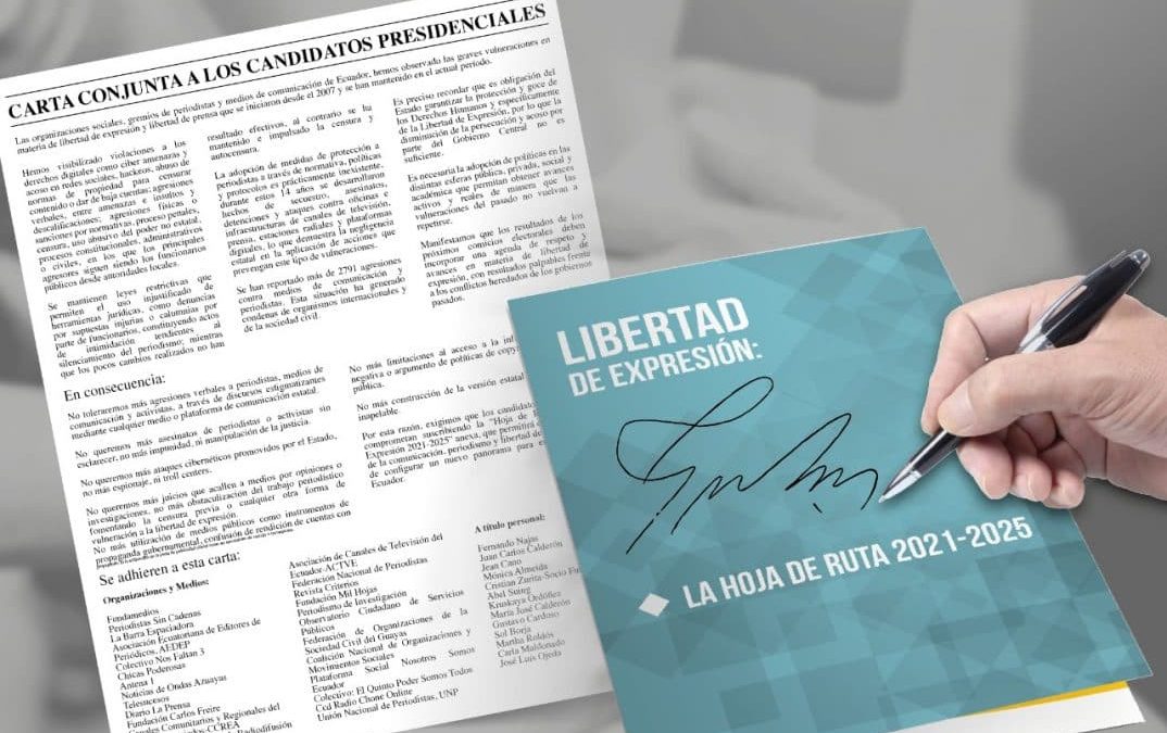 Gremios, medios y organizaciones renuevan invitación al Presidente Electo para firmar su compromiso con la Libertad de Expresión