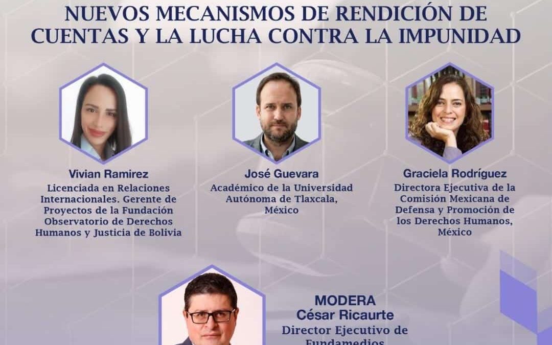 Foro internacional analiza los nuevos mecanismos de rendición de cuentas 