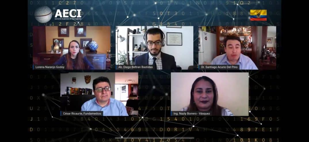 Fundamedios participó en Foro sobre la Ley de Violencia Digital organizado por AECI