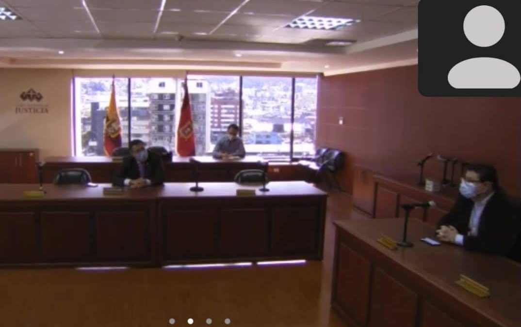 Representantes de la Sociedad Civil se reunieron con el Presidente de la Corte Nacional de Justicia para conversar sobre resolución del derecho al olvido