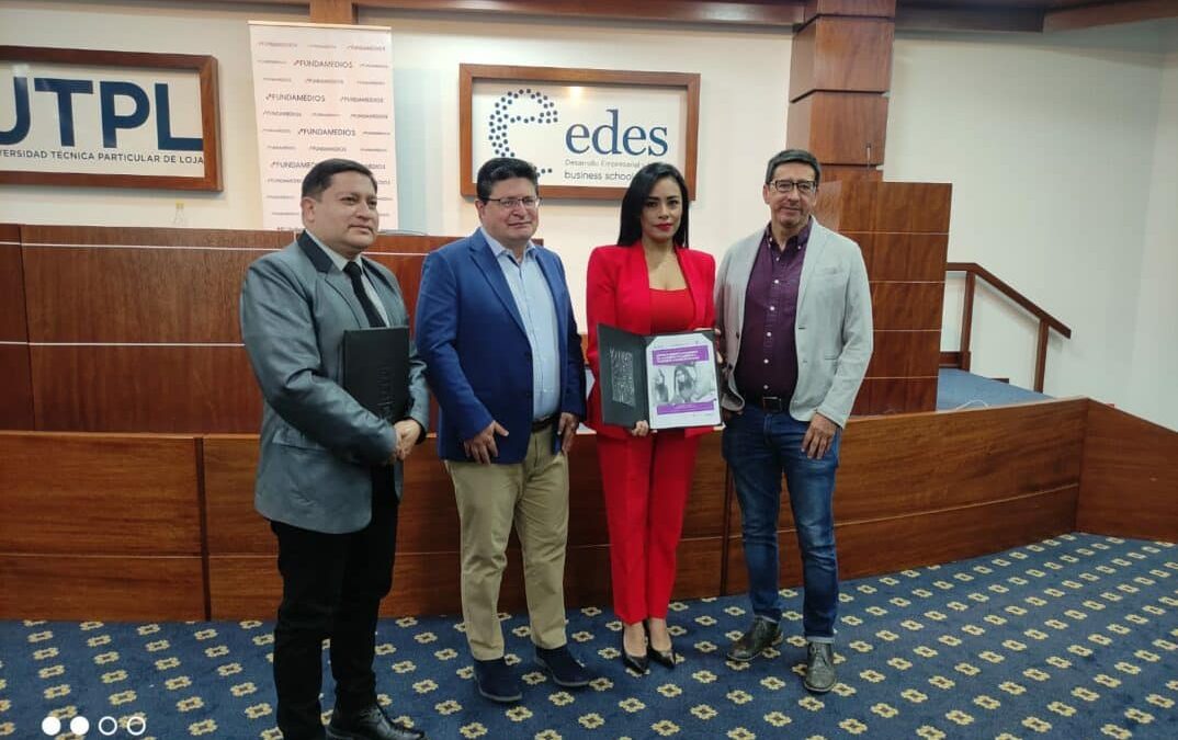 FUNDAMEDIOS y UTPL  presentaron un informe sobre la salud mental de los periodistas. 