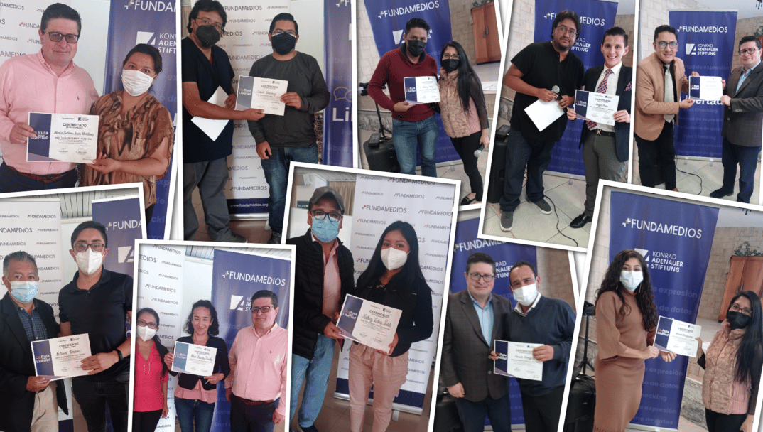  Periodistas de la sierra centro de Ecuador fueron capacitados por  FUNDAMEDIOS 