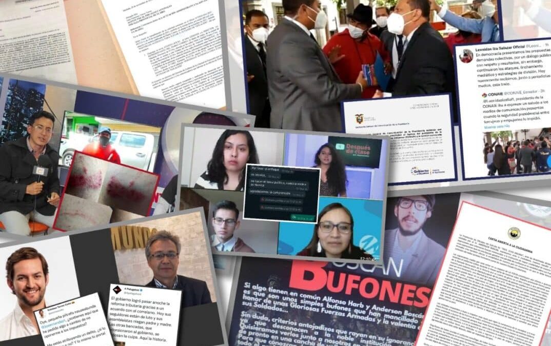 Noviembre: las agresiones contra la prensa no cesaron, pese al discurso oficial de respeto al trabajo periodístico