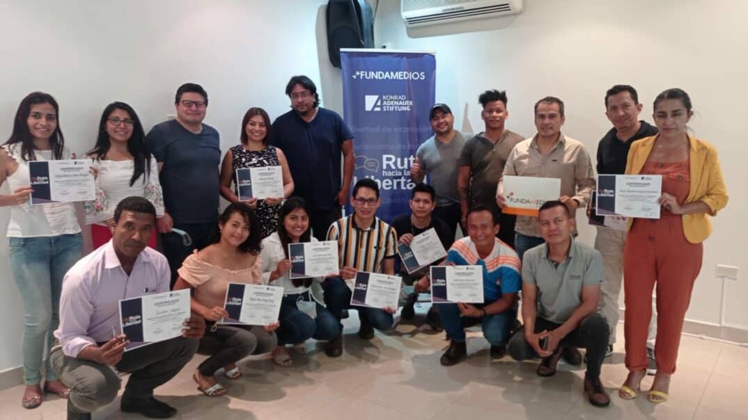 Fundamedios capacitó a periodistas de la Amazonía ecuatoriana