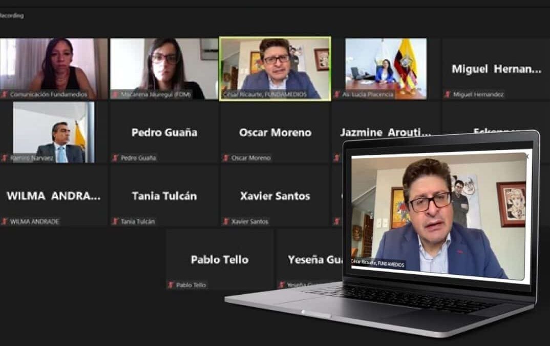 Fundamedios defendió la importancia de avanzar en las leyes de Libertad de Expresión ante la bancada de la Izquierda Democrática