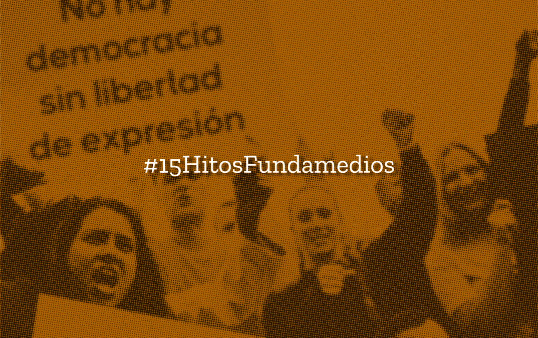 15 hitos, en los 15 años de Fundamedios