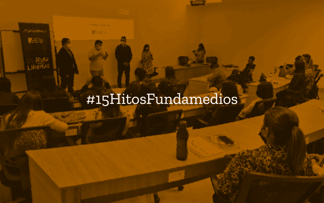 Hito 5: Capacitamos a periodistas y a la sociedad civil para una sociedad más informada