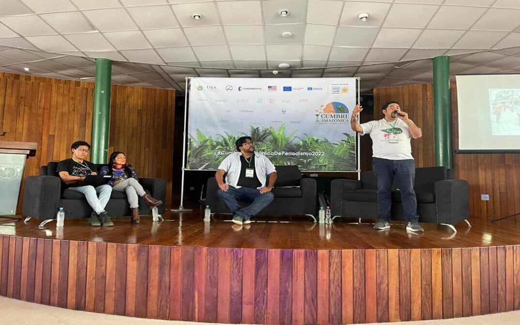 El periodista comunitario, clave para la Amazonía