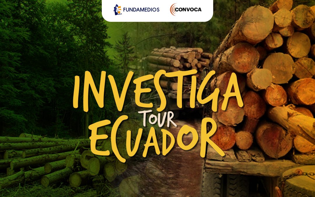 Fundamedios lanza la primera edición del Investigatour Ecuador, para fortalecer el periodismo de investigación en el país