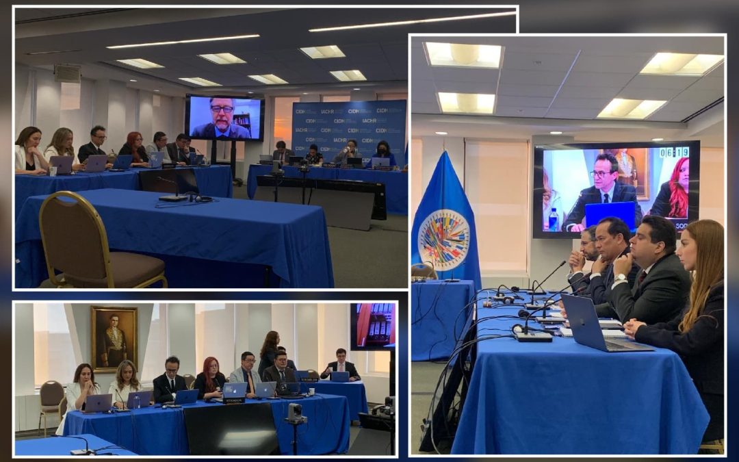 Una delegación de sociedad civil y periodistas expuso a la CIDH la falta de garantías para el periodismo en Ecuador