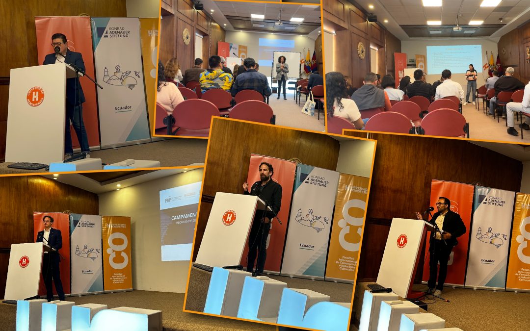 Periodistas a nivel nacional asistieron al campamento sobre seguridad, autocuidado y protocolos para periodistas