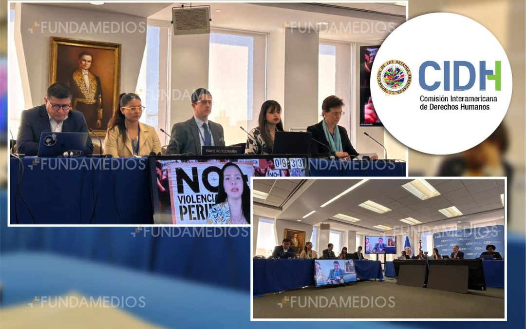 Fundamedios presenta ante la CIDH situación de libertad de expresión en Ecuador 