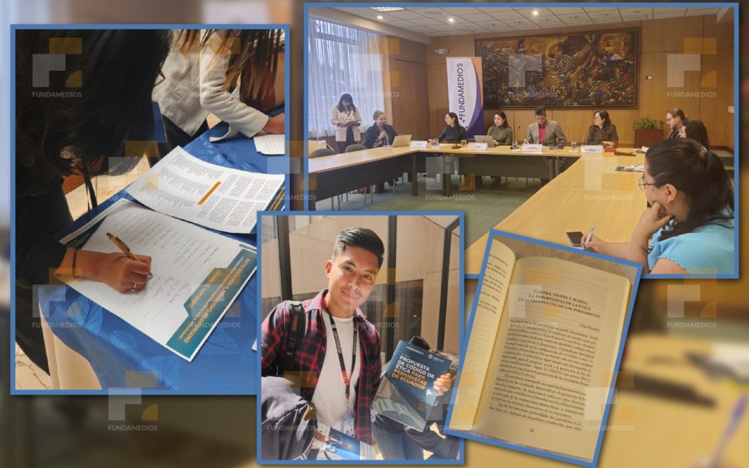 ¡Más de 150 periodistas han firmado el Pacto Ético por el Periodismo Ecuatoriano!