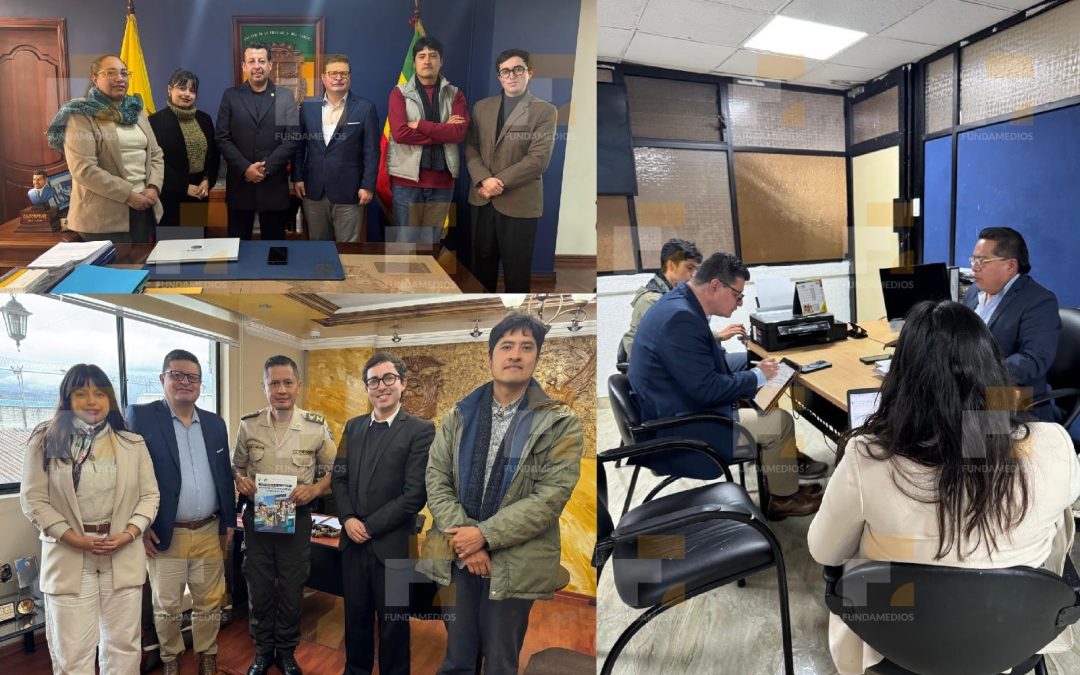 Fundamedios constató la situación de la libertad de prensa en Carchi