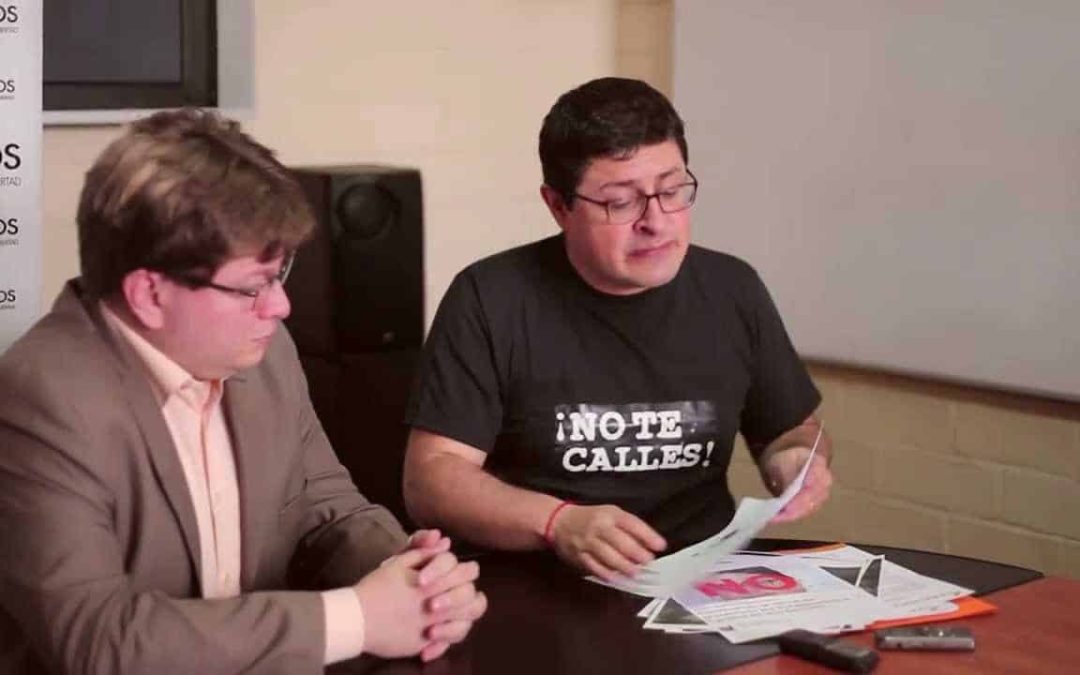 Rueda de prensa: Se ha entregado la cabeza de Fundamedios en ‘bandeja de plata’ a la Secom