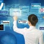 oman pushing virtual button in web interface