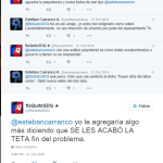 Tweet 2 Esteban Carranco